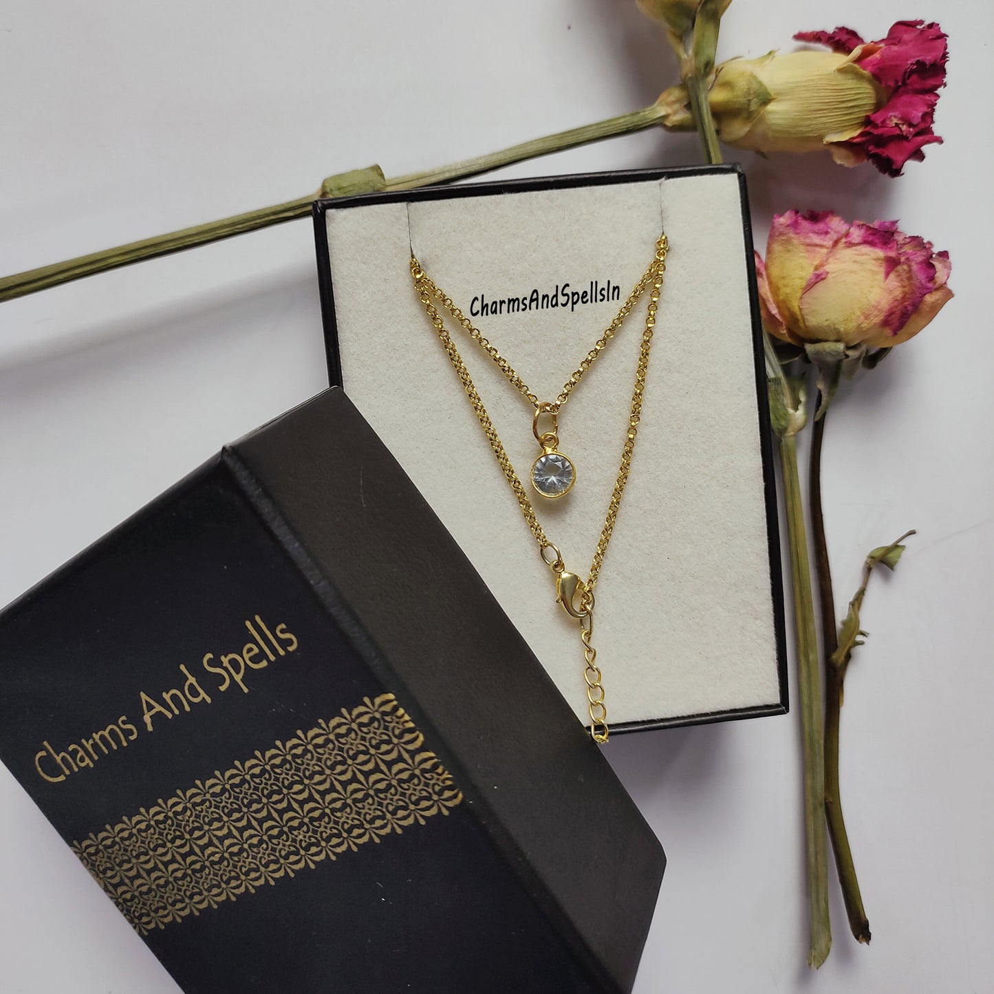 Blue Cubic Zirconia Necklace