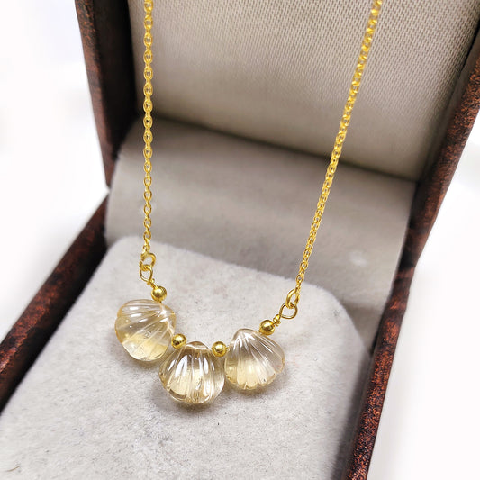 Genuine Citrine Necklace