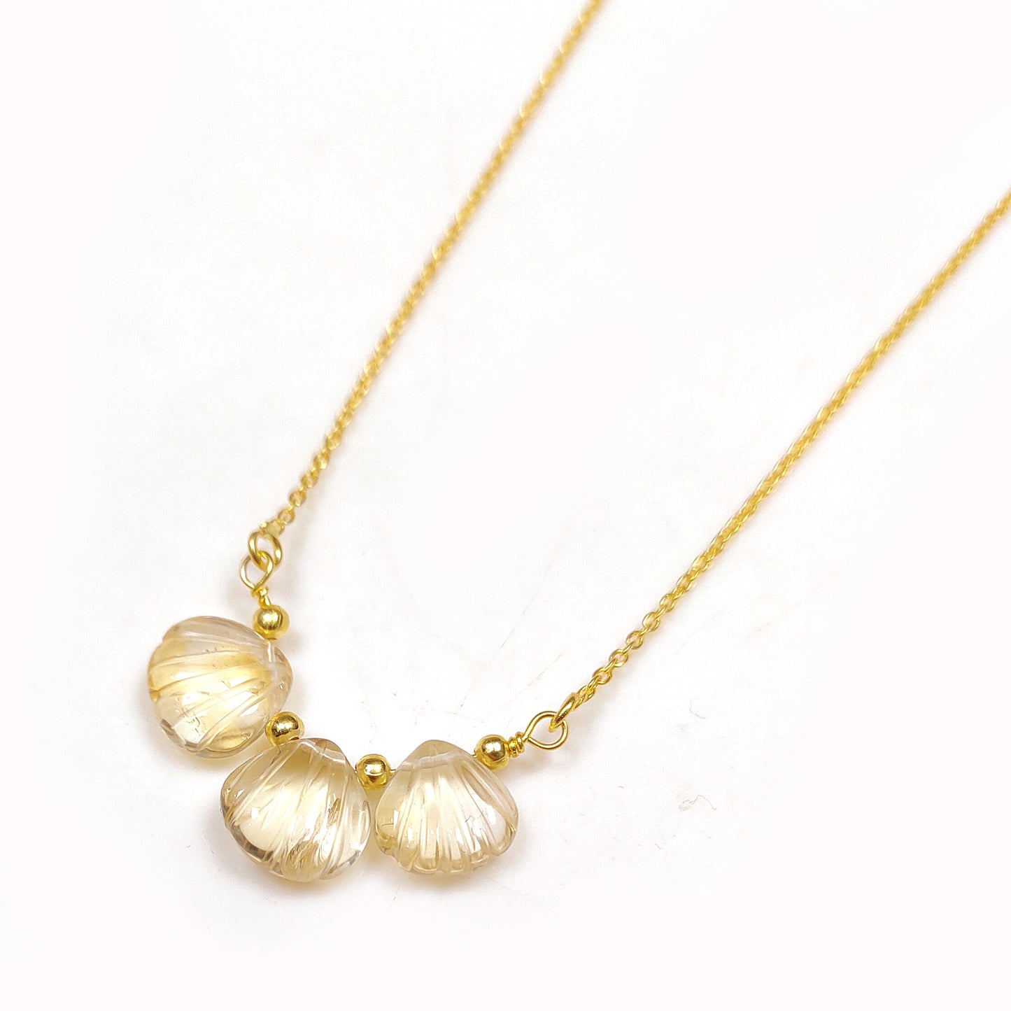 Genuine Citrine Necklace, November Birthstone /Handmade Jewelry/ Necklaces for Women, 925 Citrine Gemstone Necklace, Birthstone Necklace