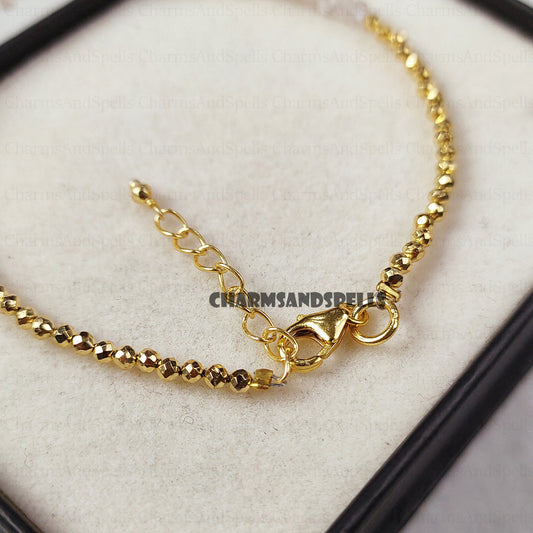 Rose Quartz Bracelet | Minimalist Healing Crystal Jewelry | Birthstone Gift