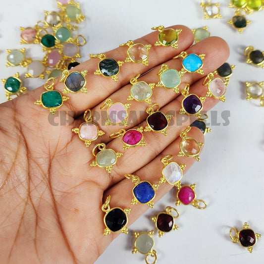 Cushion Gemstone Pendant