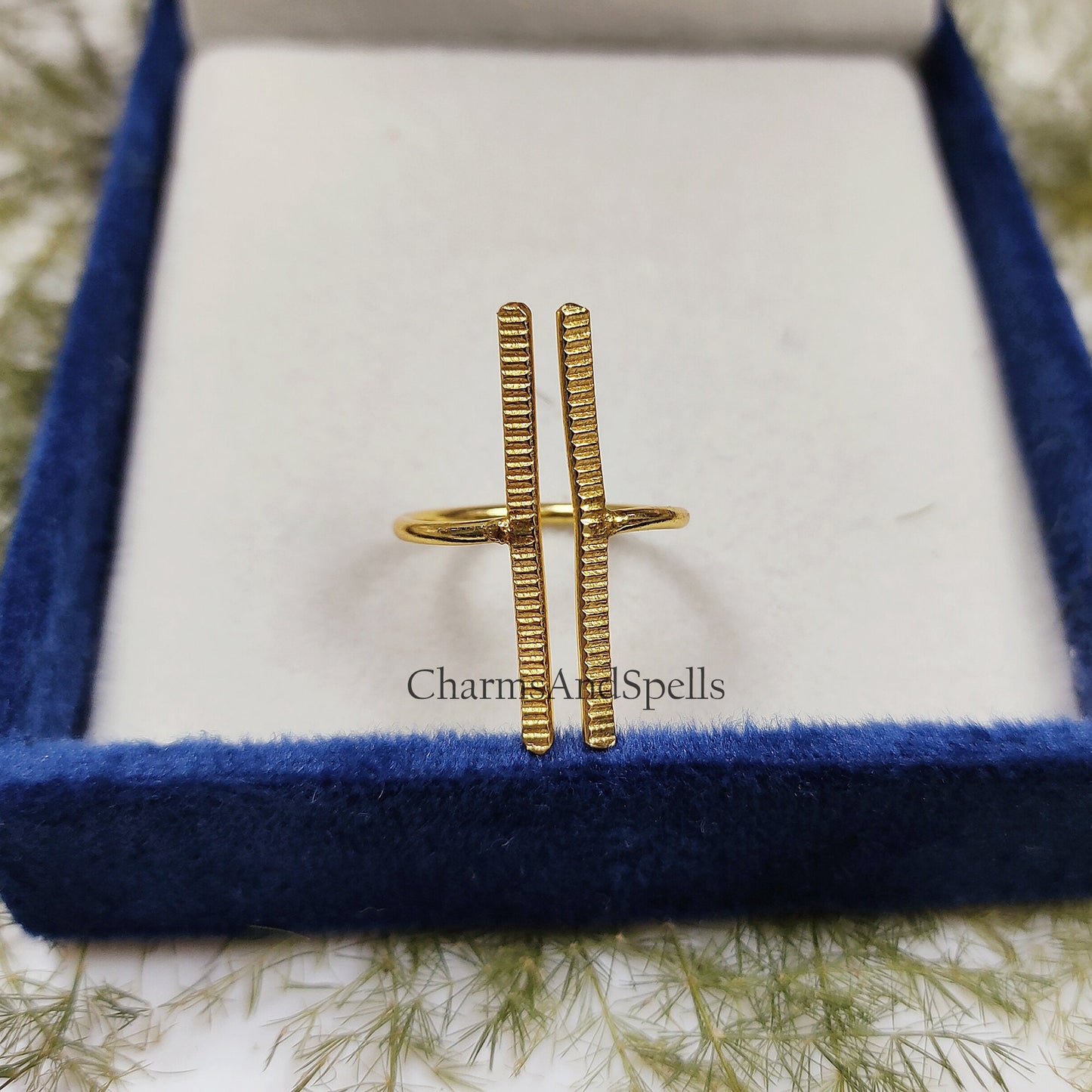 Twisted Wire Adjustable Designer Ring