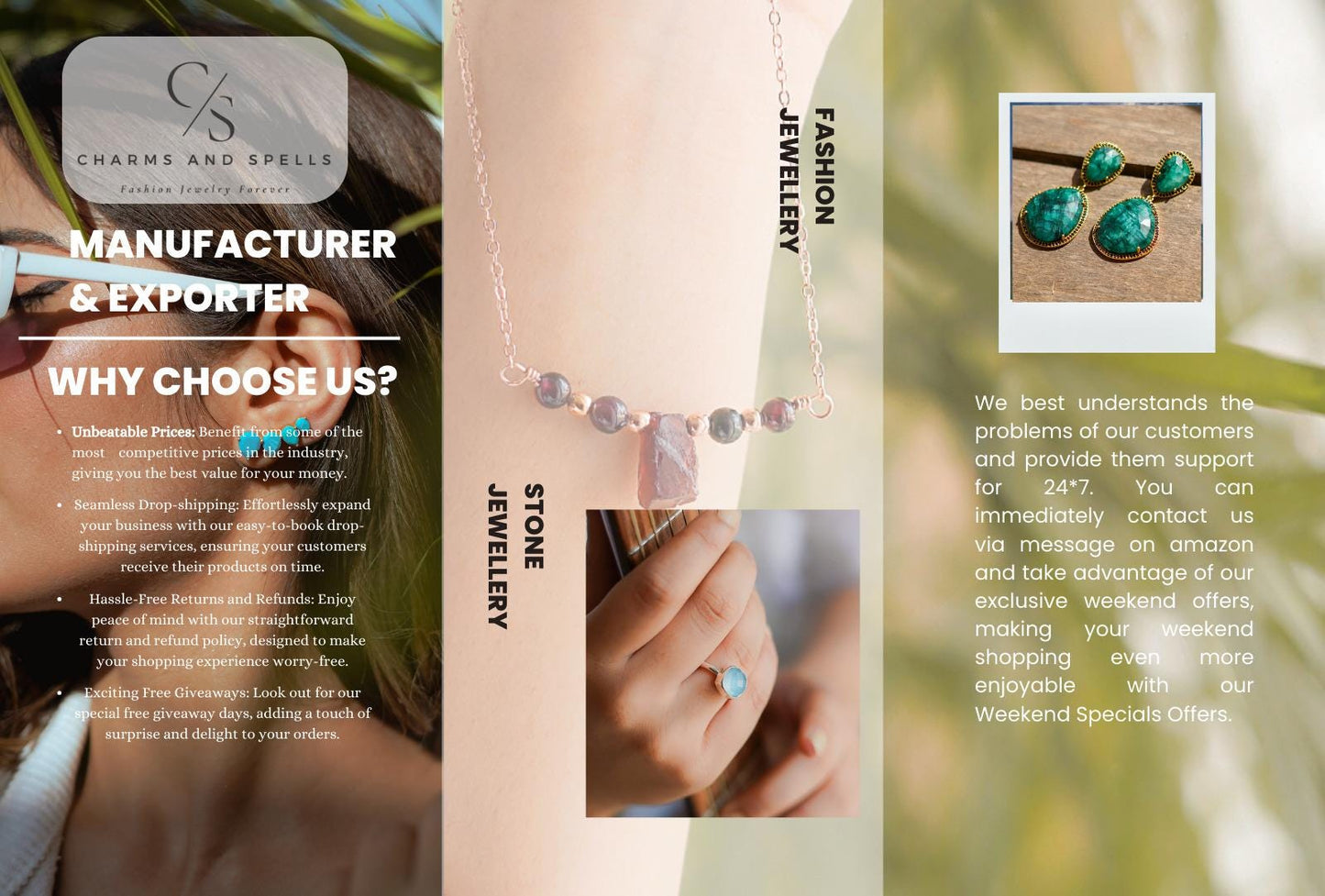 Enchanted Nove Raw Amethyst & Turquoise Necklace| 14K Gold Plated Crystal Jewelry