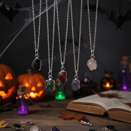 Raw Birthstone Necklace