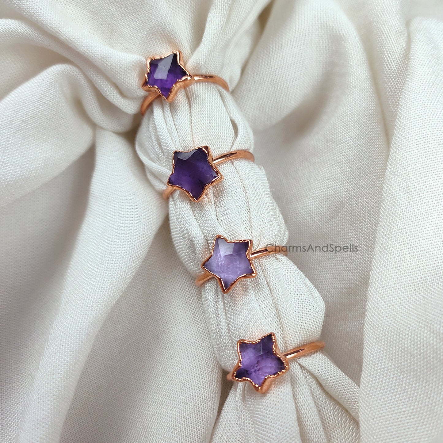 Amazing Amethyst Ring | Handmade February Birthstone Jewelry