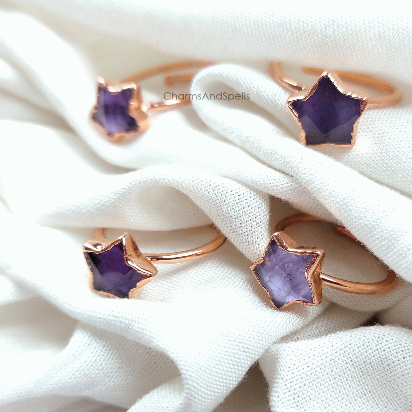 Amazing Amethyst Ring | Handmade February Birthstone Jewelry