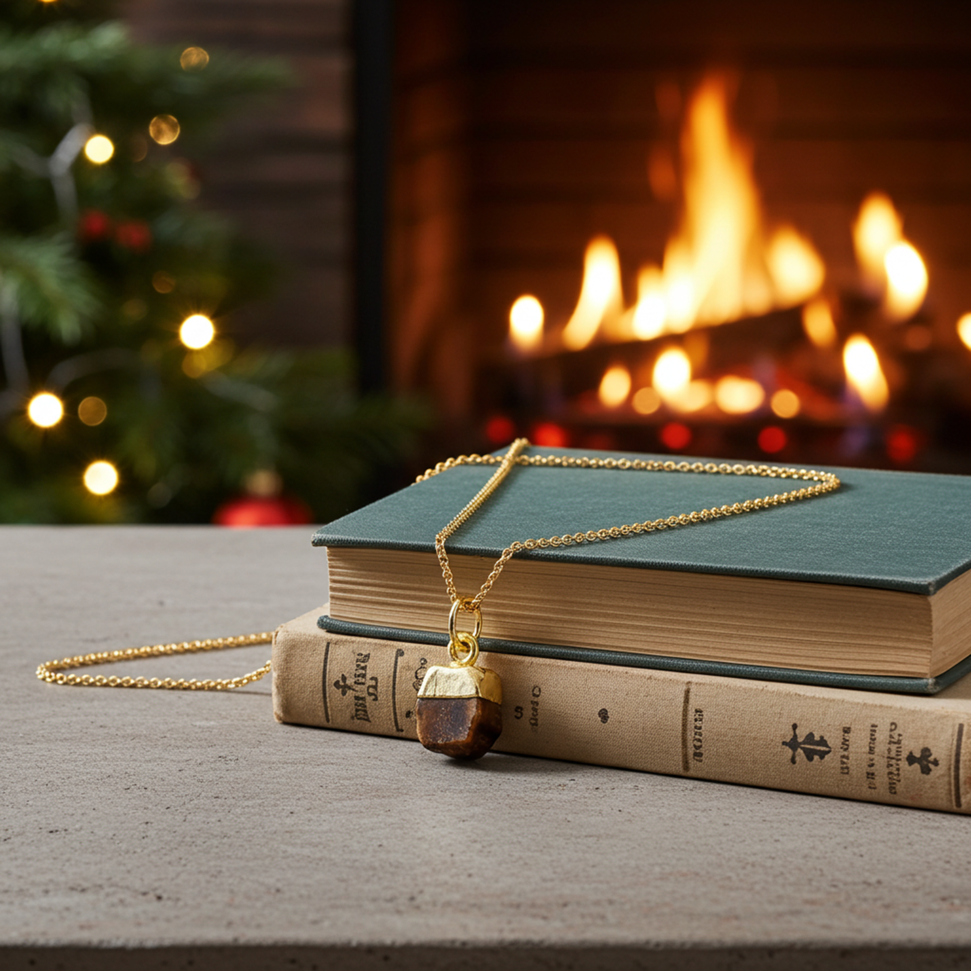 Tiger Eye Rough Pendant Connector