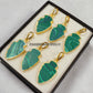 Arrowhead Malachite Pendant Necklace | Handmade Bohemian Vintage Jewelry