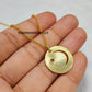 Dainty Moon & Star Necklace | Handmade Celestial Spiritual Jewelry