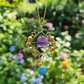 Enchanted Nove Raw Amethyst & Turquoise Necklace| 14K Gold Plated Crystal Jewelry