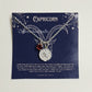 Capricorn Zodiac Pendant Necklace | 925 Silver Garnet Minimalist Astrology Jewelry