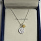 Libra Zodiac Pendant Necklace | 925 Silver Ethiopian Fire Opal Astrology Jewelry