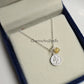 Libra Zodiac Pendant Necklace | 925 Silver Ethiopian Fire Opal Astrology Jewelry
