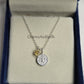 Silver Sagittarius Necklace | Citrine Personalized Horoscope Pendant Jewelry