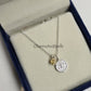 Silver Sagittarius Necklace | Citrine Personalized Horoscope Pendant Jewelry