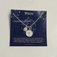 Pisces Aquamarine Pendant Necklace | Solid Silver Zodiac Jewelry