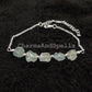Raw Aquamarine Bracelet | Handmade Ethnic Dainty Gemstone Crystals for Women