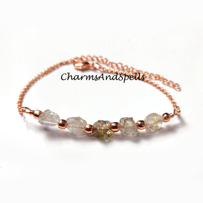 Raw Herkimer Bracelet jewelry