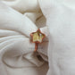 Natural Citrine Ring | Handmade Star-Shaped Jewelry, November Birthstone