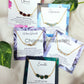 Raw Natural Gemstone Necklace | Personalized Birthstone Jewelry