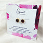 Rough Healing Gemstone Stud Earrings | Natural Birthstone Jewelry