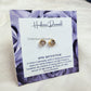 Rough Healing Gemstone Stud Earrings | Natural Birthstone Jewelry