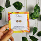 Natural Rough Gemstone Stud Earrings | Birthstone Jewelry