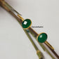 Genuine Green Onyx Cuff Bangle | Handmade Adjustable Gemstone Jewelry