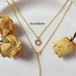 Cubic Zirconia Heart Pendant Necklace | 14K Gold Plated CZ Jewelry
