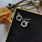 Dainty CZ Heart Pendant Necklace | Cubic Zirconia Jewelry