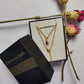 Dainty Amethyst CZ Necklace | Hydro Amethyst Pendant Handmade Jewelry