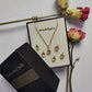 Dainty Smoky Quartz CZ Necklace | Hydro Smoky Quartz Boho Pendant