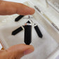 Dainty Black Onyx Point Necklace | 925 Sterling Silver Handmade Healing Jewelry