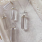 Dainty Clear Quartz Double Terminated Necklace | 925 Sterling Silver Healing Pendant