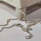 Clear Quartz Heart Necklace | Boho Gemstone Jewelry | Bridesmaids Gift