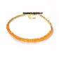 Natural Carnelian Bead Bracelet | 925 Sterling Silver Chakra Healing Jewelry