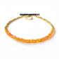 Natural Carnelian Bead Bracelet | 925 Sterling Silver Chakra Healing Jewelry