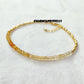 Natural Citrine Gemstone Bracelet | 925 Sterling Silver Adjustable Jewelry