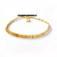 Natural Citrine Gemstone Bracelet | 925 Sterling Silver Adjustable Jewelry