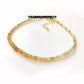 Natural Citrine Gemstone Bracelet | 925 Sterling Silver Adjustable Jewelry