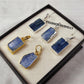 Natural Kyanite Crystal Pendant Necklace | Boho Raw Blue Gemstone Jewelry Gift