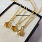 Citrine Star Pendant Necklace | November Birthstone Wire Wrapped Gemstone Jewelry