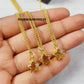 Citrine Star Pendant Necklace | November Birthstone Wire Wrapped Gemstone Jewelry