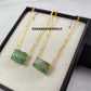 Raw Green Fluorite Pendant Necklace | Handmade Boho Crystal Gemstone Jewelry