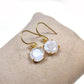 Rainbow Moonstone Earrings | 925 Sterling Silver | Round Gemstone Jewelry