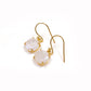 Rainbow Moonstone Earrings | 925 Sterling Silver | Round Gemstone Jewelry