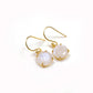 Rainbow Moonstone Earrings | 925 Sterling Silver | Round Gemstone Jewelry