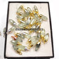 Prehnite Pencil Pendant Necklace | 14K Gold Plated Gemstone Jewelry
