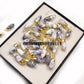 Dendrite Opal Pencil Pendant Necklace | 14K Gold Plated Handmade Gemstone Jewelry
