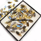Flashy Labradorite Pencil Pendant Necklace | 14K Gold Plated Blue Fire Gemstone